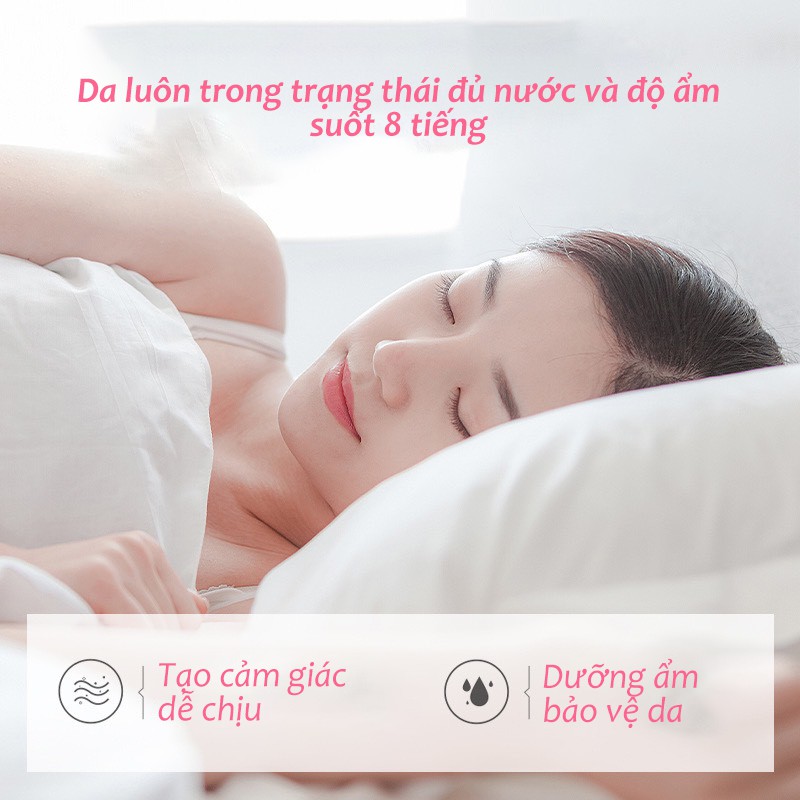 Túi 15 gói mặt nạ ngủ hoa anh đào Sakura Laikou dưỡng da cấp ẩm ngừa lão hóa mỹ phẩm nội địa Trung