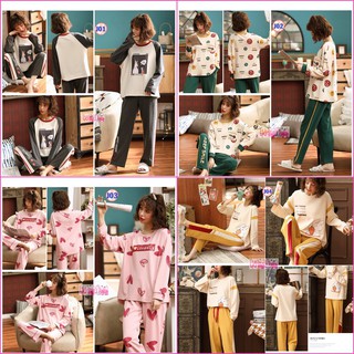 Bộ Pijama Dài Tay Mã J1 (cotton Mềm Mịn)