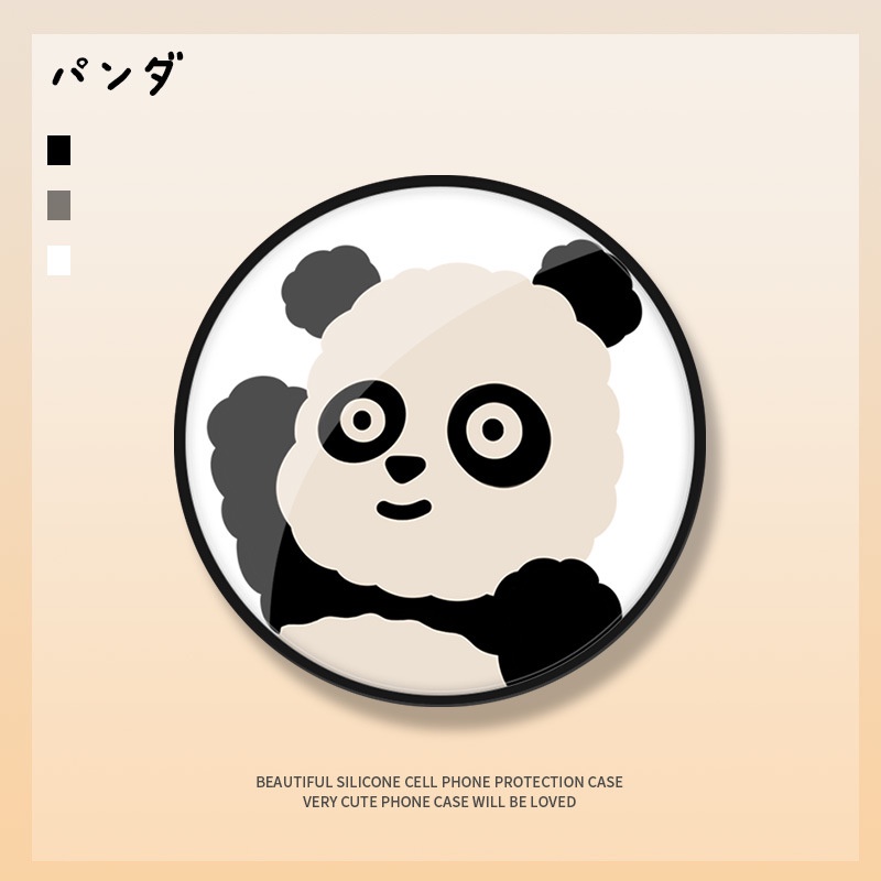 Giá Đỡ Hình Tròn Màu Đen Kiểu Dáng Sáng Tạo Cho Điện Thoại / Máy Tính Bảng