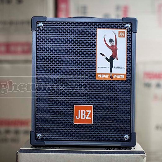 Loa karaoke mini giá rẻ hát hay JBZ 106 tặng kèm micro không dây, hát hay bảo hành 12 tháng