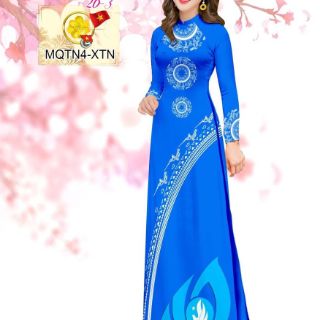 Vải áo dài in 3D đoàn (tằm ý)