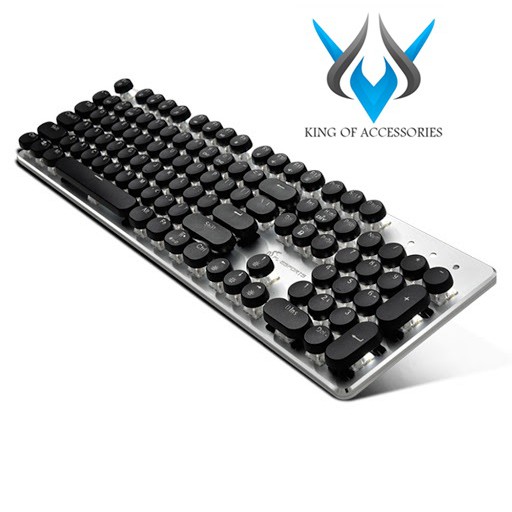 [Mã 267ELSALE hoàn 7% đơn 300K] Bàn phím cơ Blue Swich cao cấp FL Esports K180R led 6 màu