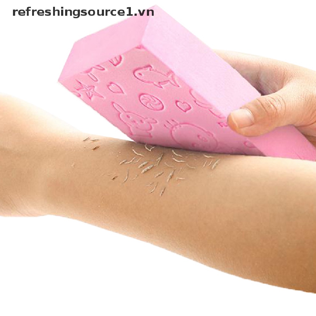 Bông Tắm Cotton Tẩy Tế Bào Chết Mát Xa Làm Sạch Da