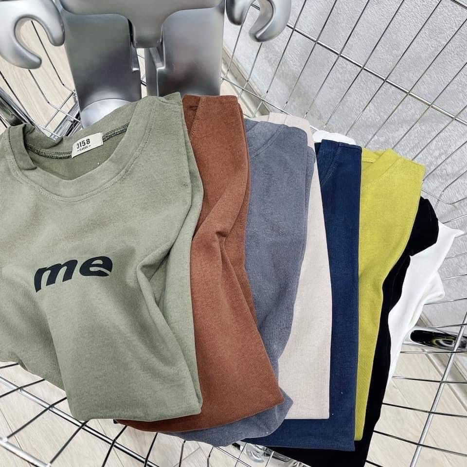 Áo Thun 3158 ME Chất Tuyết Nhung Samsam4896