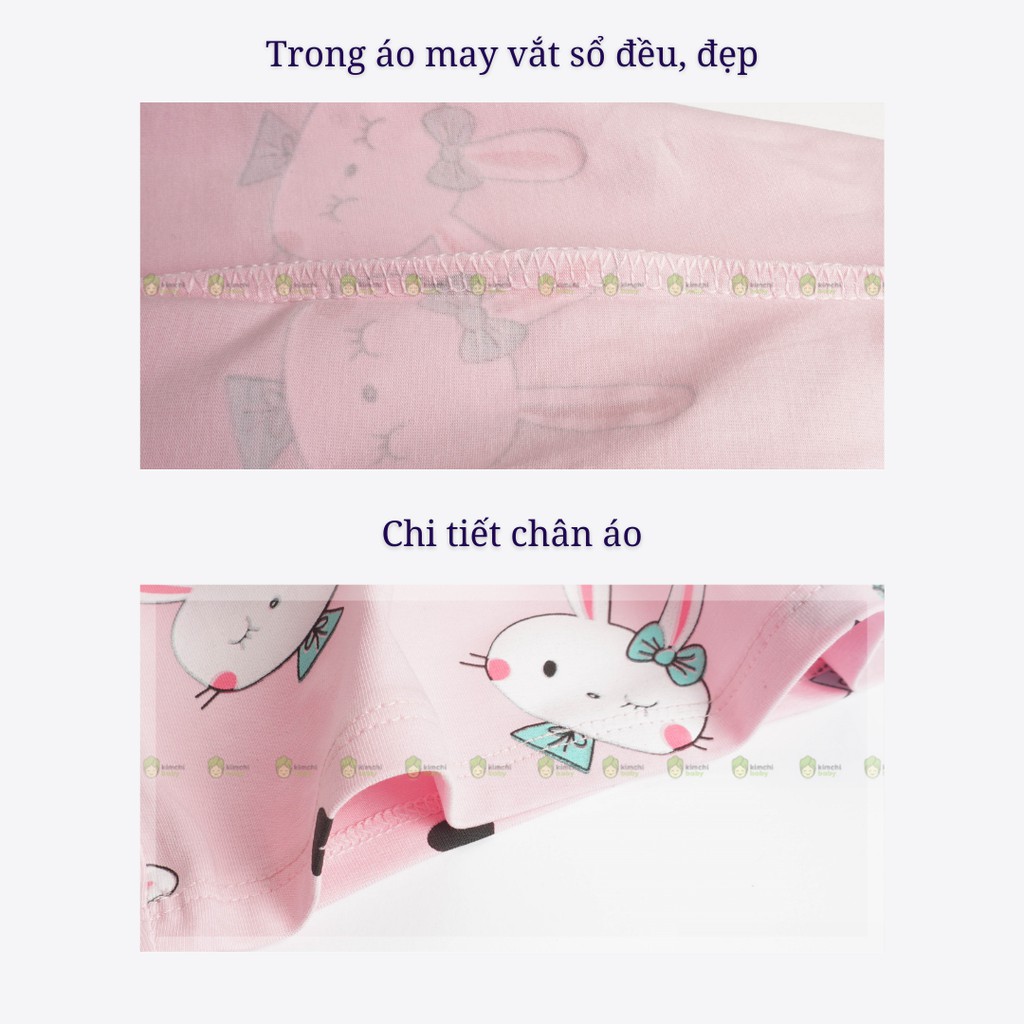 Đồ Bộ Bé Trai, Bé Gái Minky Mom Vải Cotton 100% Họa Tiết In Nhỏ Ngộ Nghĩnh, Bộ Cộc Tay Cho Bé Mặc Nhà Mùa Hè MKM2116