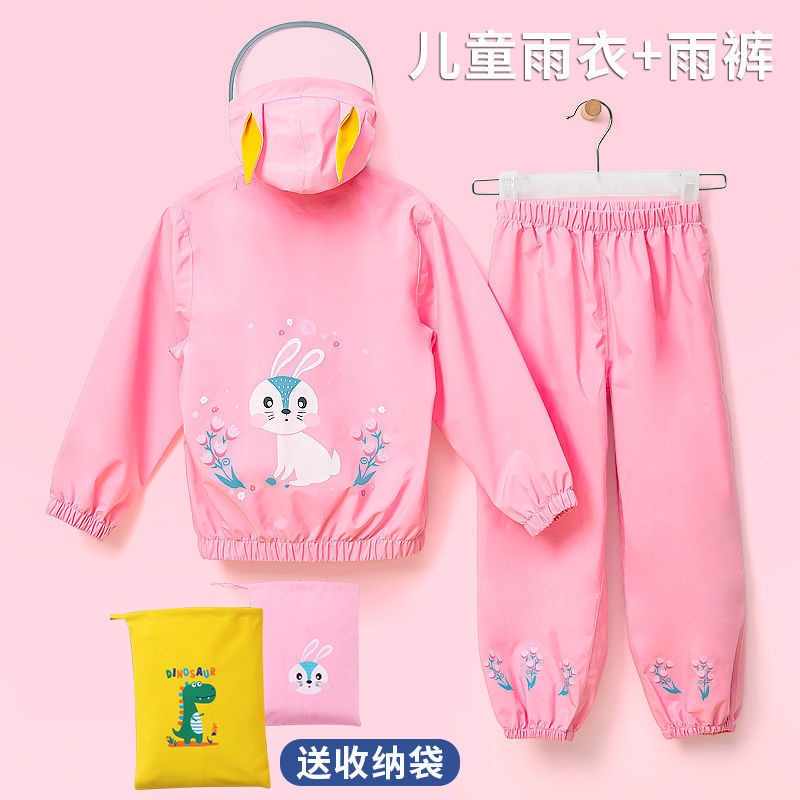 Áo Mưa Thiết Kế Dễ Thương Chống Thấm Nước Cho Bé Từ 3-6 Tuổi
