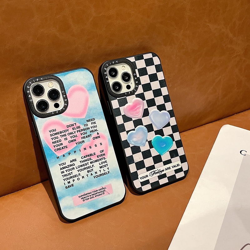 Ốp Điện Thoại TPU Silicone Mềm In Hình Aespa KARINA Check Love Cho iPhone X XS XR 11 12 13 14 Plus Pro Max