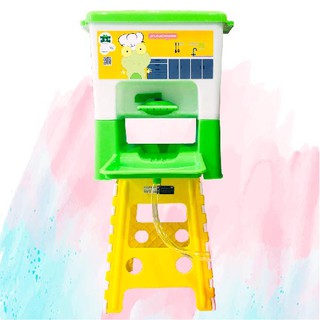 LaBobo (L) - Bộ sản phẩm rửa tay di động kèm ghế cho trẻ và người lớn tuổi
