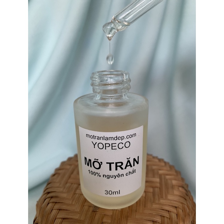 Mỡ Trăn Nguyên Chất YOPECO 30ml dùng triệt lông, dịu vết bỏng, nứt gót