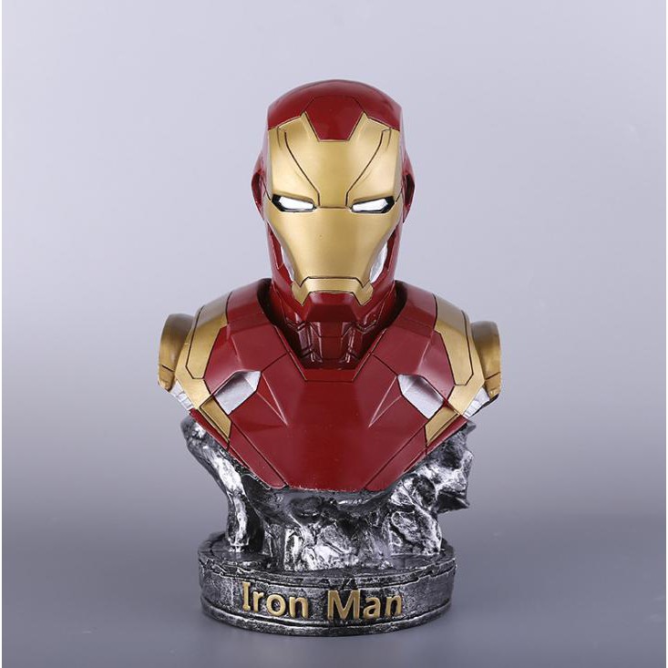 TƯỢNG IRON MAN MK46 THẠCH CAO 36CM