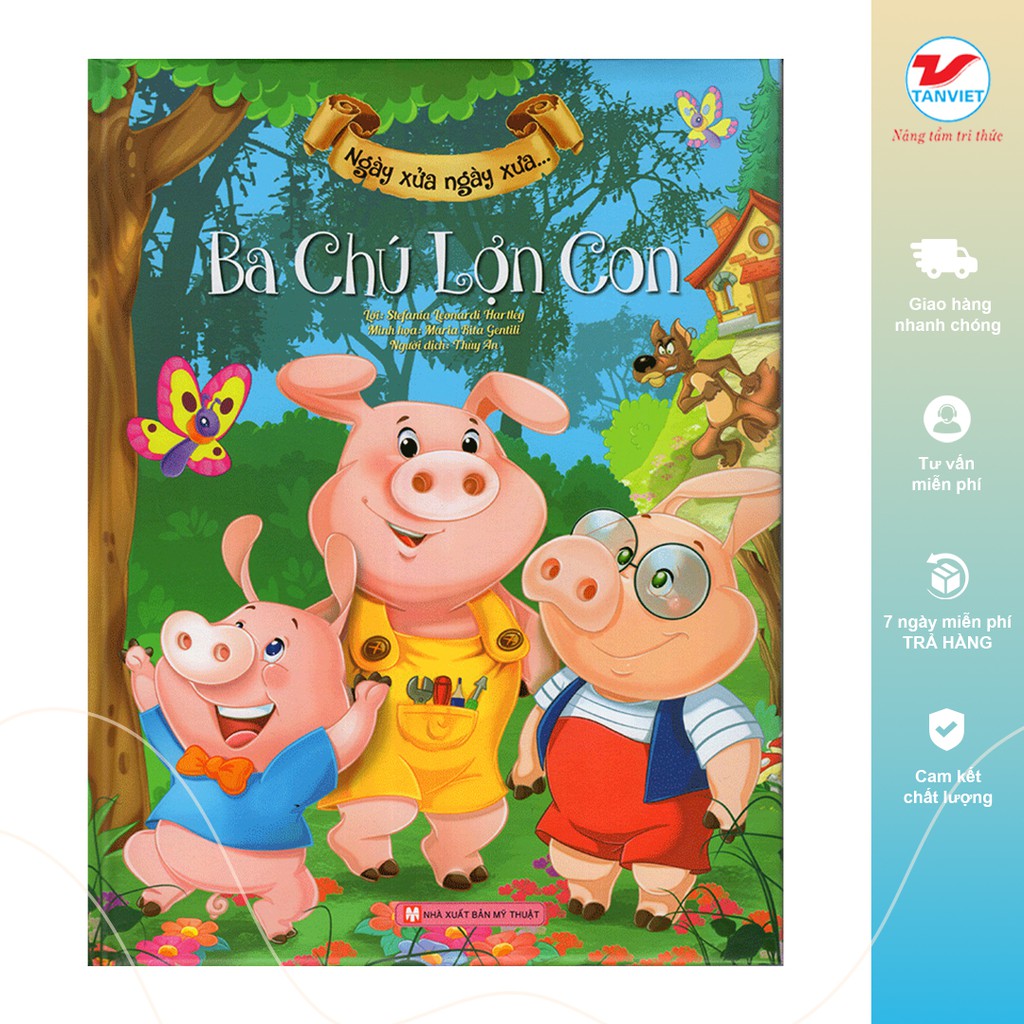 Sách - Ngày Xửa Ngày Xưa - Ba Chú Lợn Con