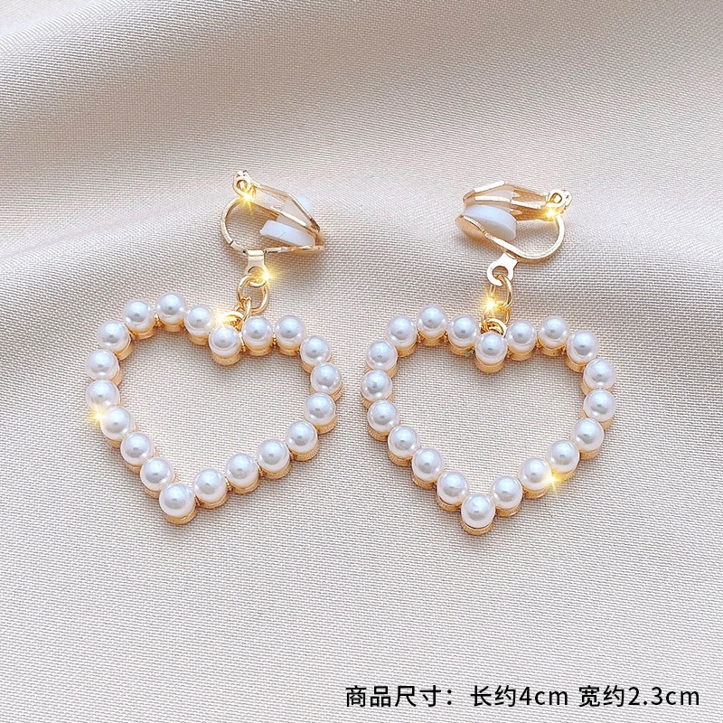 Khuyên Tai Kẹp Bông Tai Dạng Kẹp Thả Dây Tua Rua Không Gây Dị Ứng Thời Trang Mới 2022 Cho Nữ