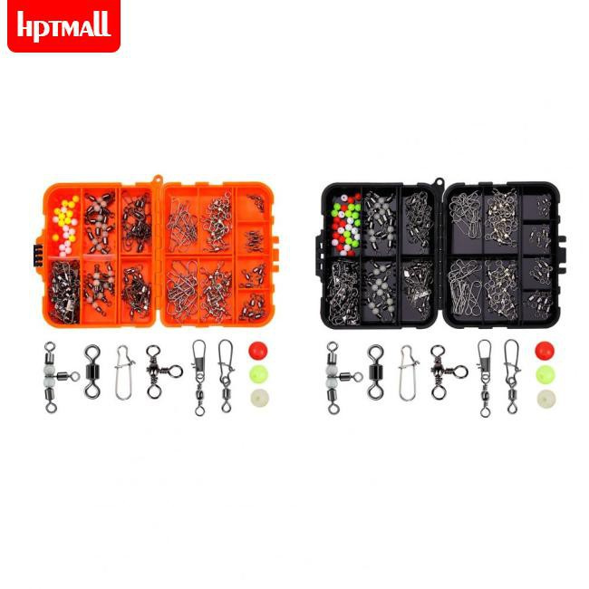 [NTO] 141pcs/set Fishing  Lure  Set Fishing Tools Accessory Set With Storage Box For Sea Rock Fishing