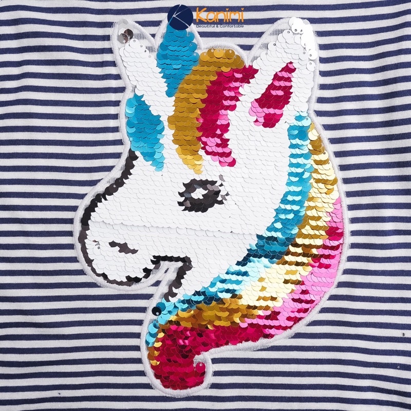 153k/2áo kim sa lật bé gái size 12-35kg