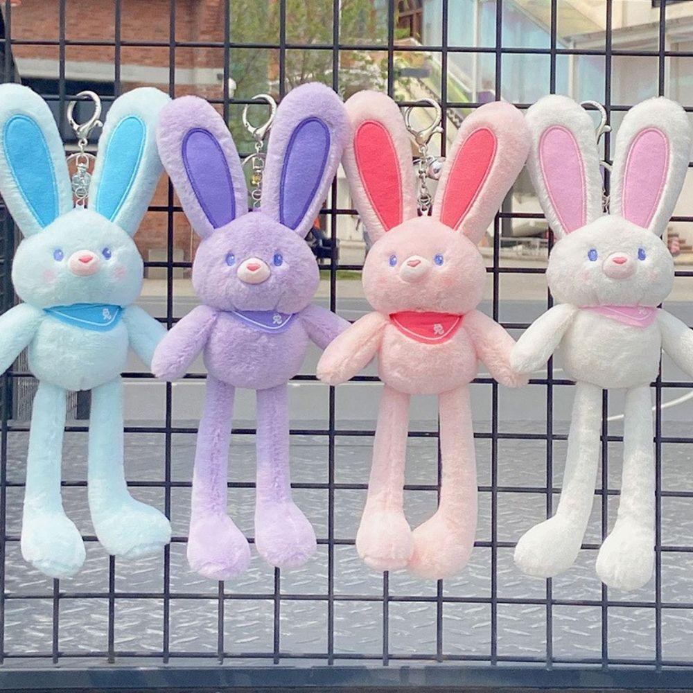 LANFY Móc Khóa Hình Thỏ Kéo Ba Lô Dễ Thương Charms
