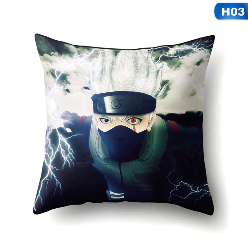 Vỏ gối sofa in hình anime Naruto độc đáo