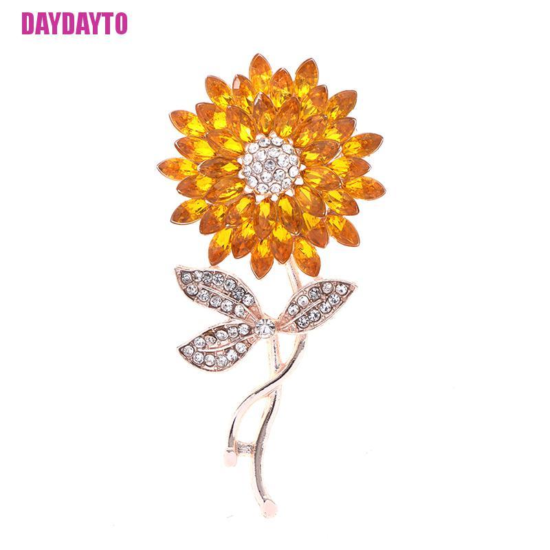 1 Ghim Cài Áo Hình Hoa Hướng Dương Dành Cho Nam Nữ