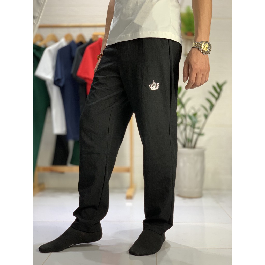 Quần Đũi Dài Nam Ống Suông Xuất Mỹ Logo Dolce Thêu Độc Đáo, Chuẩn Form Tôn Dáng Cực Đẹp XƯỞNG HIPP VNXK QDĐL | BigBuy360 - bigbuy360.vn