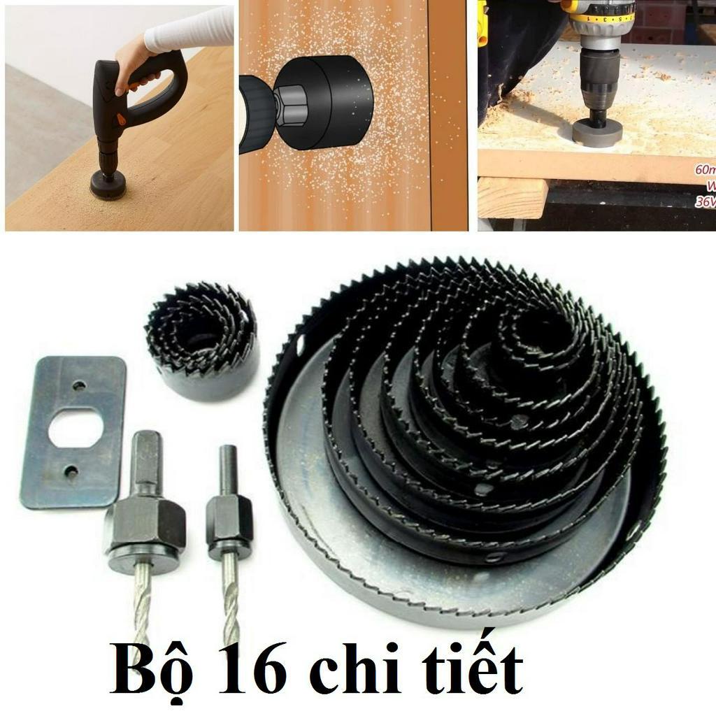 Mũi khoan đục gỗ - Bộ khoét lỗ tròn