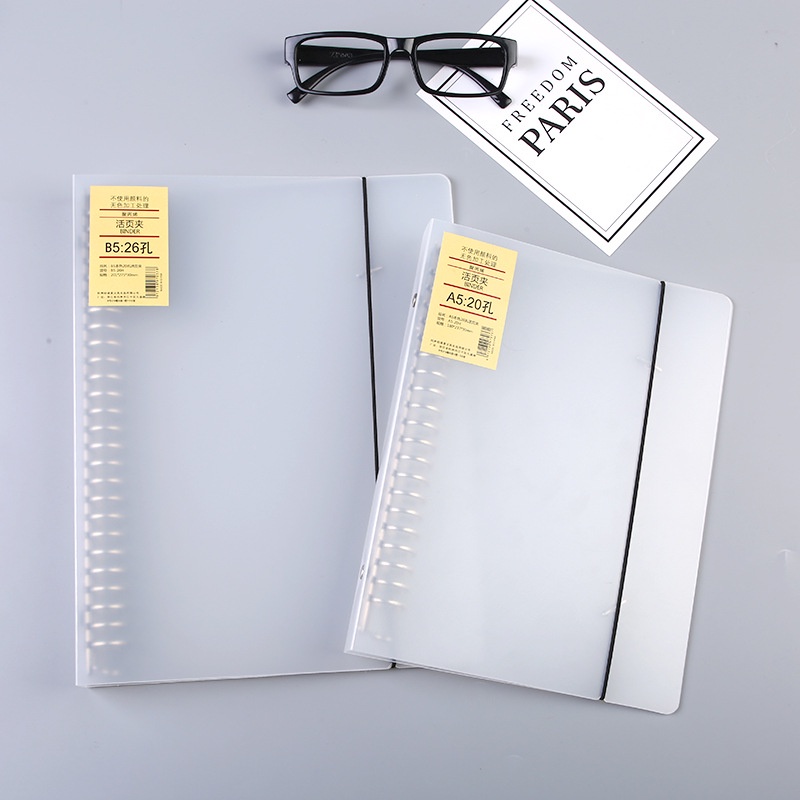 Bìa sổ còng A4 A5 B5 A6 A7 4 6 9 20 26 còng làm sổ planner bullet journal văn phòng phẩm - Lion House
