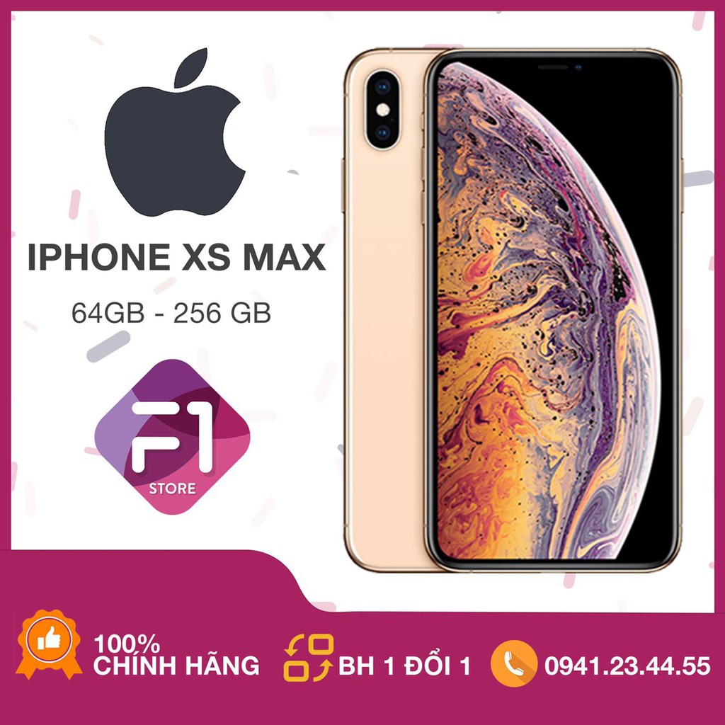 [Mã SKAMAP6 giảm 8% đơn 250k]Điện thoại Apple IPHONE XS Max 64/256/512 quốc tế zin all