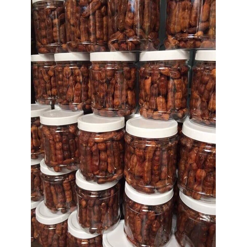 Hủ 500G Me lào 1 nắng chấm muối tôm