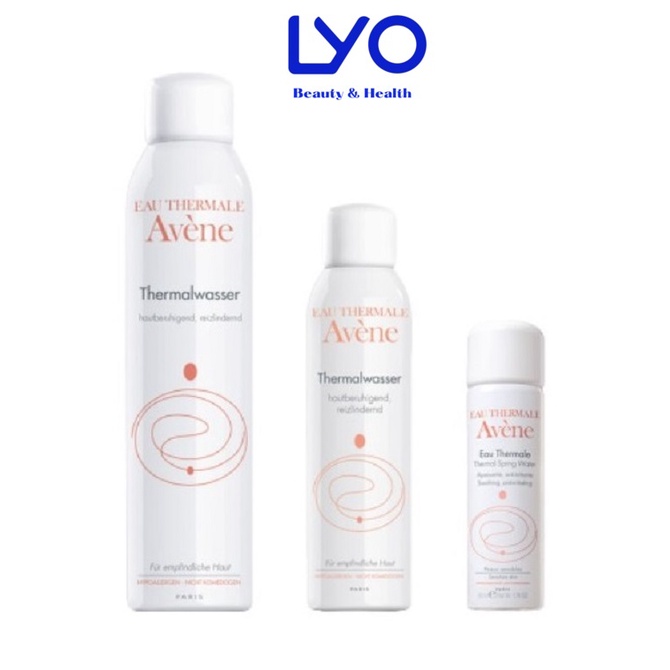 Xịt Khoáng Avene Eau Thermale Avene Cấp Nước, Làm Dịu & Giảm Kích Ứng  50ml - 150ml - 300ml - Pháp