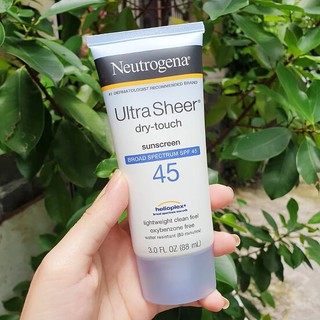 Kem chống nắng Neutrogena Ultra Sheer dry-touch SPF 45