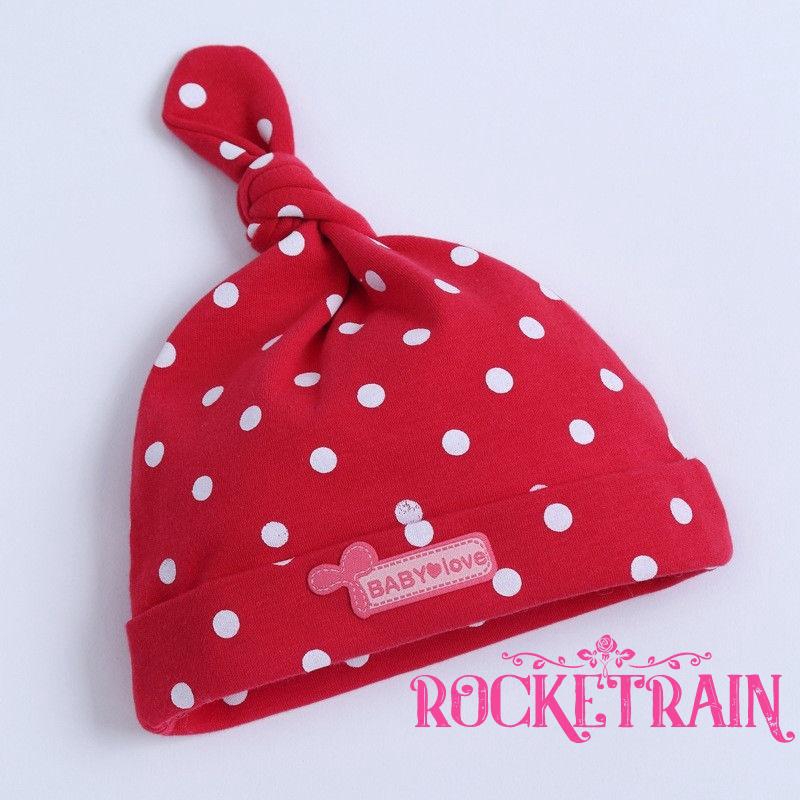 Mũ trùm đầu cotton mềm mại cho trẻ sơ sinh