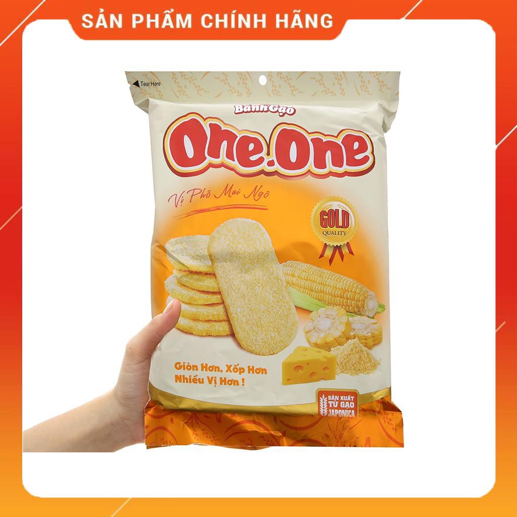 Bánh Gạo One One Vị Phô Mai Bắp Gói 118g