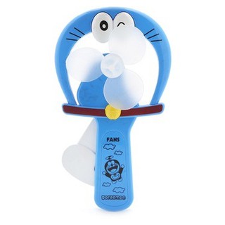 Quạt bóp tay doremon mini cho bé