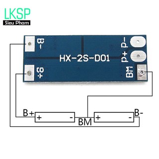 Mạch Bảo Vệ Pin 2S 7.4V 15A
