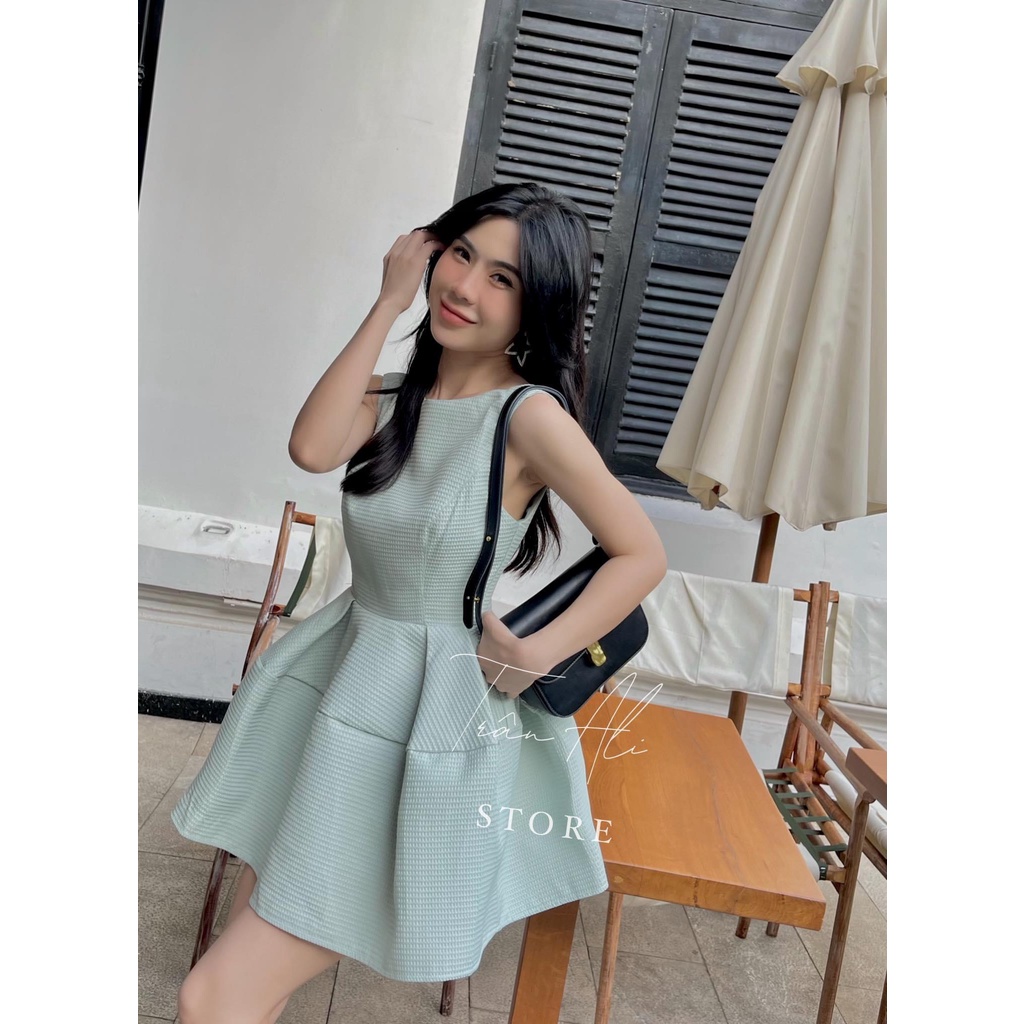 ĐẦM SÁT NÁCH XỐP TỔ ONG XÒE PHỒNG (Sản phẩm &amp; Clip 100% made by MyTrà)