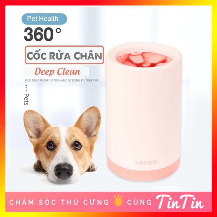 Cốc Rửa Chân Cho Chó Mèo Carno #Tintin Pet Store