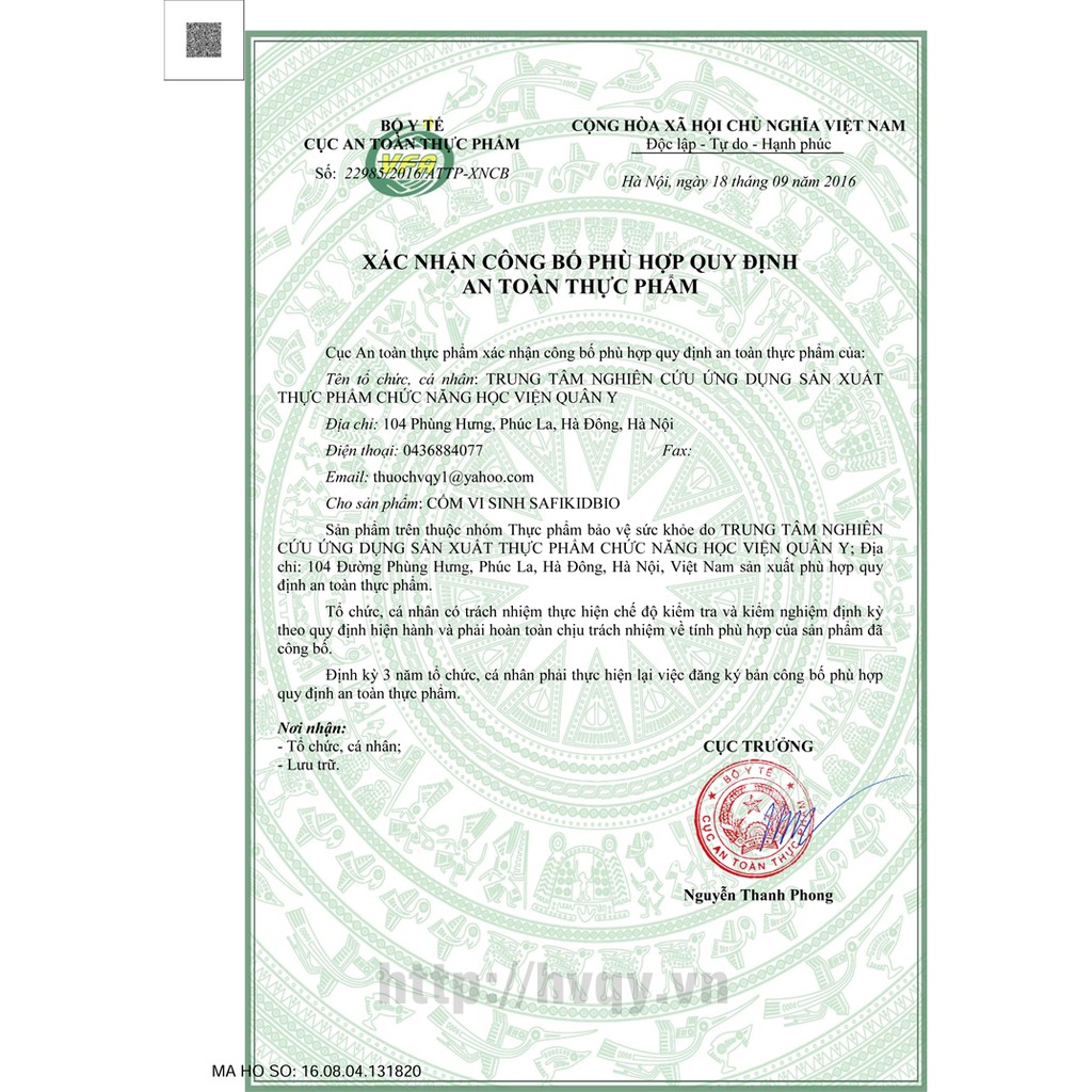 Cốm vi sinh Safikid Bio Học Viện Quân Y Việt Nam | BigBuy360 - bigbuy360.vn