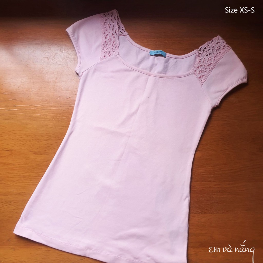 Áo thun hiệu KooKai vintage - Em và nắng