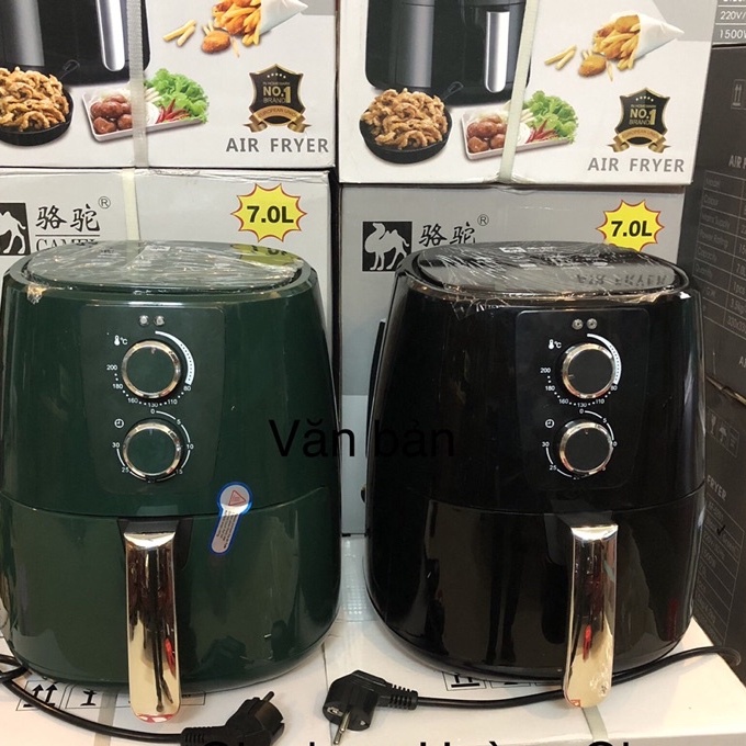 Nồi chiên không dầu camel 7 lít-nồi chiên con lạc đà Camel dung tích lớn hơn cam kết bảo hành chất lượng