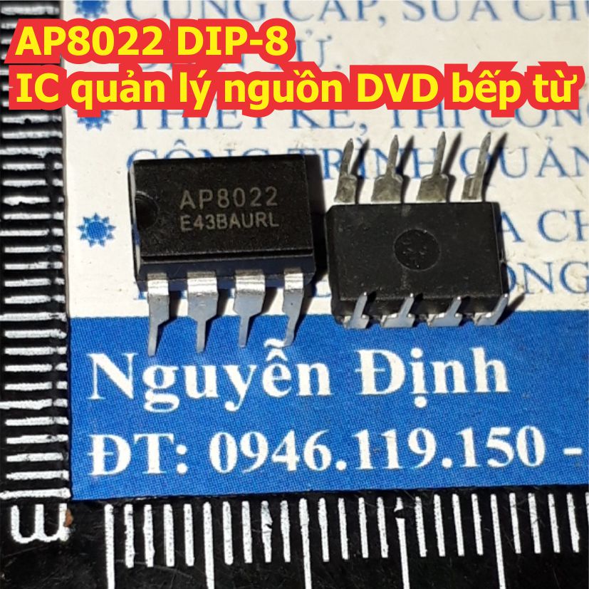 5 con AP8022 DIP-8 IC quản lý nguồn DVD bếp từ kde8191