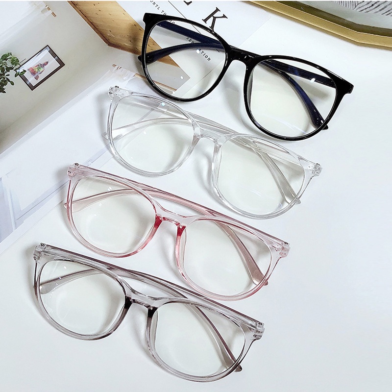 Kính giả cận mắt tròn TATA thời trang gọng ngố học sinh nam nữ giá rẻ