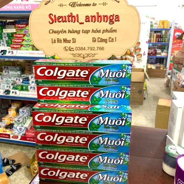 Kem Đánh Răng Colgate Muối Thảo Dược 225g