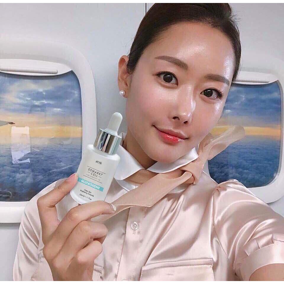 Đủ bill vận, Serum dưỡng trắng Genie Glutathione Hàn Quốc 33 ml