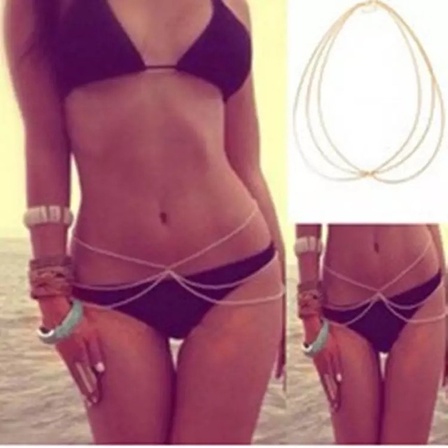 Chain Eo Mảnh diện cùng bikini hoặc outfit hàng ngày (Inbox mình mẫu bạn chọn nhé)