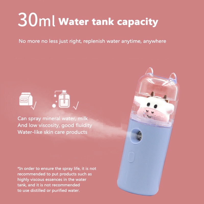 Máy Phun Sương Tạo Độ Ẩm Mini Hình Thú Dễ Thương