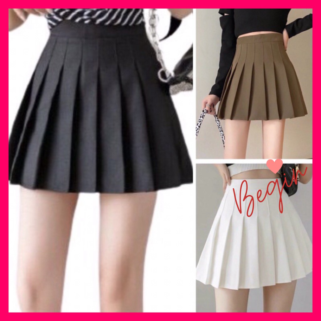 CHÂN VÁY XẾP LY PHONG CÁCH HÀN QUỐC