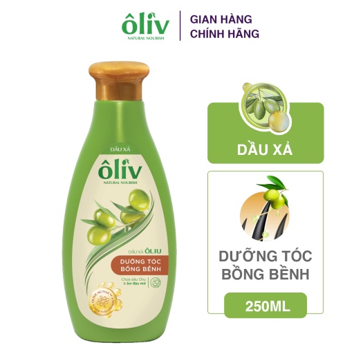 Dầu Xả Ôliv Chắc Khỏe và Bồng Bềnh 250ml