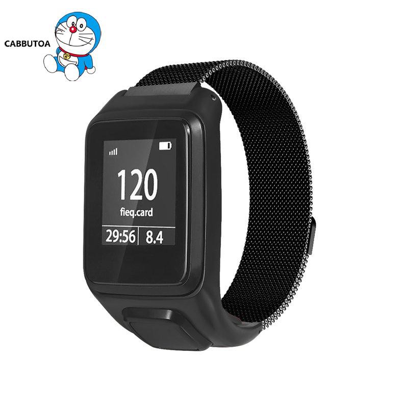 Dây Đeo Nam Châm Cho Đồng Hồ Tomtom Runner3 Thời Trang