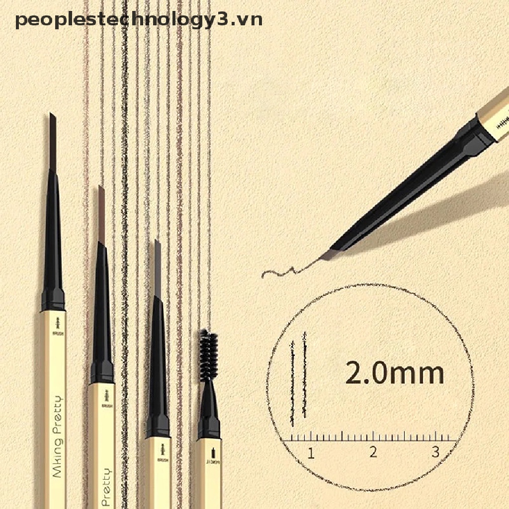 Bút kẻ lông mày hai đầu 5 màu siêu mịn chống thấm nước 5053vn3
 | BigBuy360 - bigbuy360.vn
