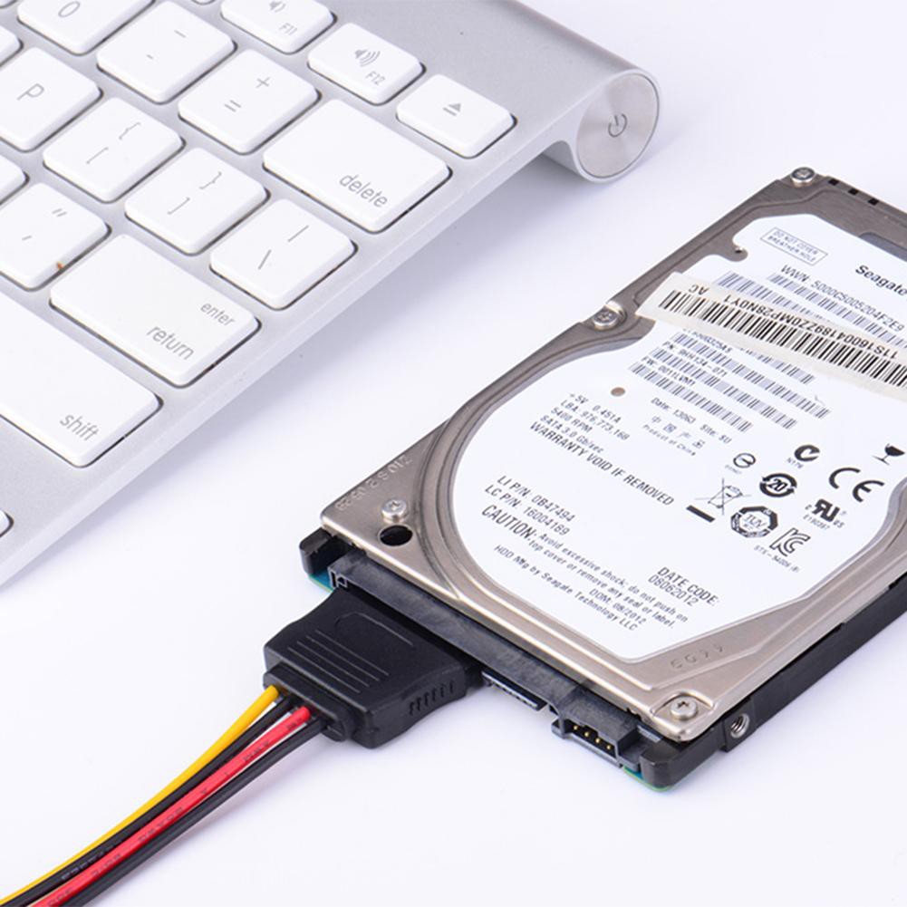 Cáp Chia Cổng Sata 15pin Sang 2 15pin Sata