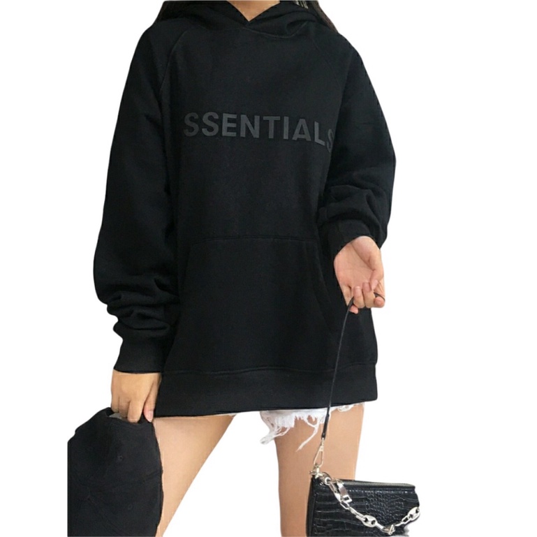 Áo HOODIE UNISEX ESSEN Form Rộng Chất Vải MỊn - ĐĂNG QUANG FASHION