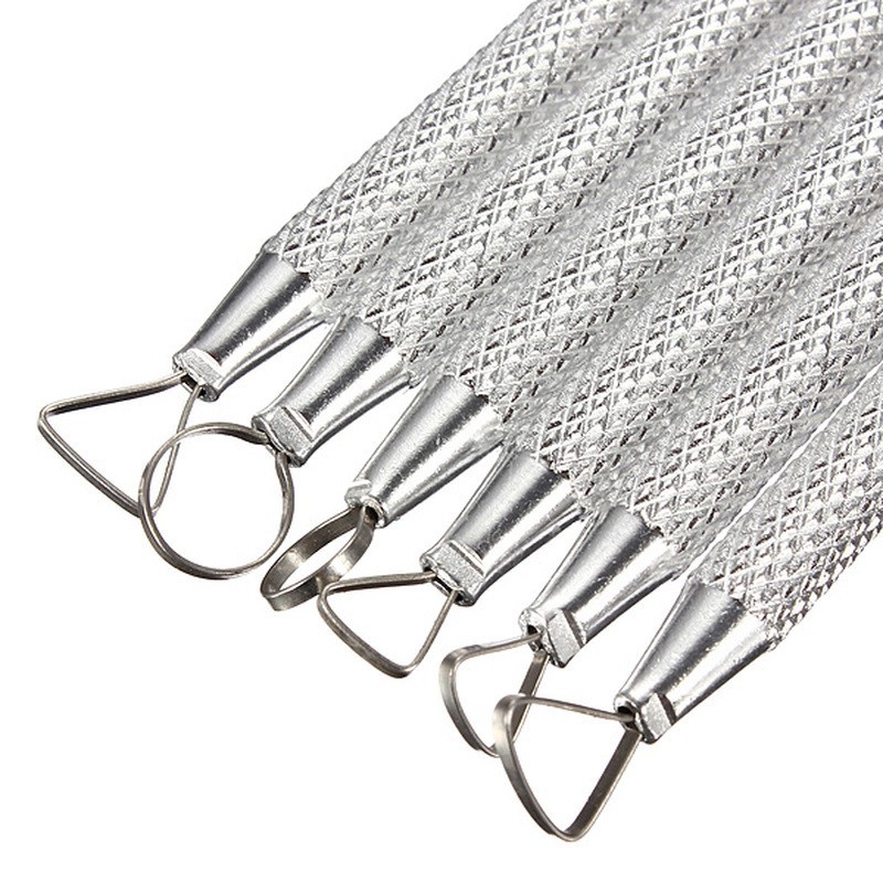 Set 6 dụng cụ điêu khắc & tạo hình đất sét bằng kim loại